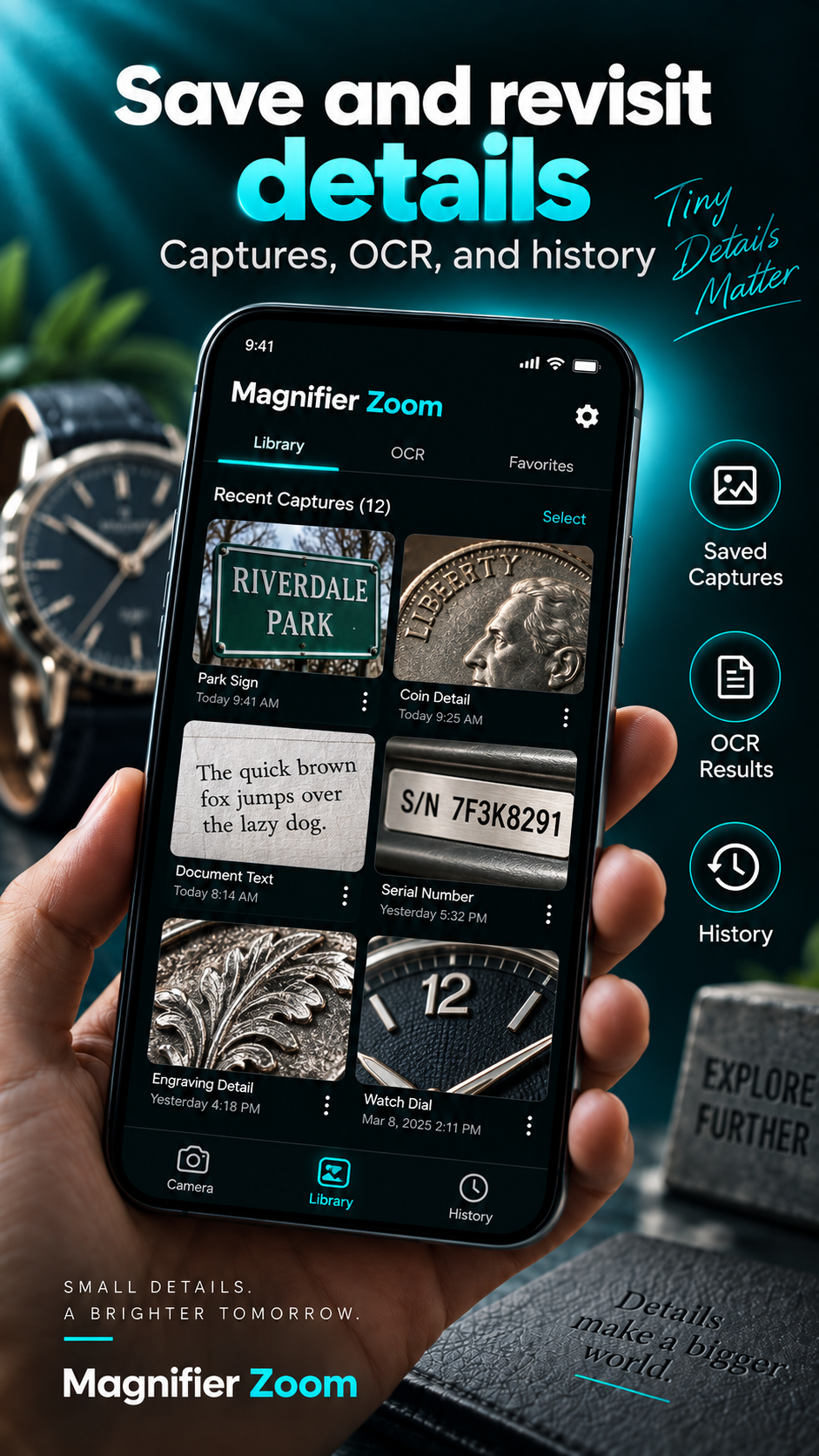 Magnifier Zoom Saved library