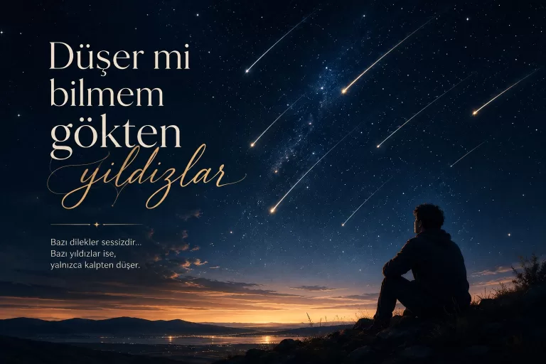düşer mi bilmem gökten yıldızlar